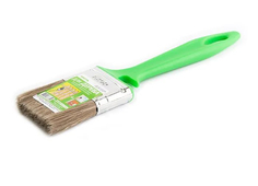Кисть АКОР для работ по дереву 25 х 10 мм щетина 51 мм зеленая ручка