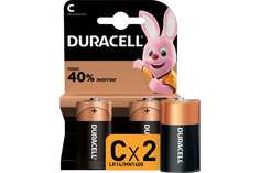 Батарейка R14 Duracell 2 Шт. DURACELL арт. 11036