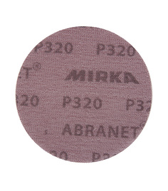 Диск шлифовальный Mirka Abranet d150 мм P320 на липучку сетчатая основа (5 шт.)