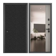 Дверь входная для квартиры металлическая Torex SUPER OMEGA PRO 950х2070, правый, зеркало