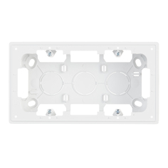 Коробка монтажная без рамки Simon 24 Harmonie 2400752-030 двухместная белая