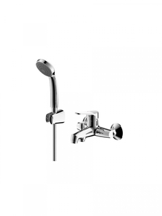 Смеситель для ванны короткий излив Bravat Emeralda F6135147CP-B-RUS