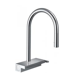 Кухонный смеситель однорычажный Hansgrohe, 170, с вытяжным душем, 3jet, sBox 73831000