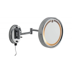 Косметическое зеркало Colombo Design Hotel collection B9966 с увеличением и подсветкой Хро