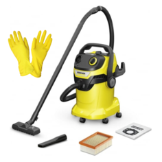 Хозяйственный пылесос Karcher WD 5 V-25/5/22 1.628-300 + латексные перчатки