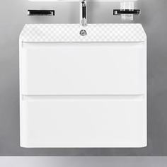 Тумба под раковину Belbagno Albano 700-2C-SO-BL Bianco Lucido