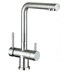 TopZero кухонный смеситель TPZ 301 INOX, нержавеющая сталь