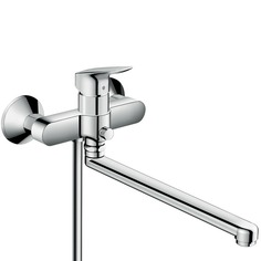 71402000 Logis однорычажный смеситель для ванны с длинным изливом Hansgrohe