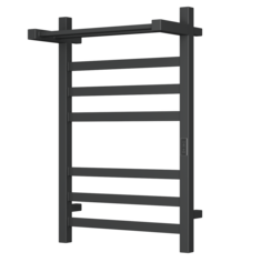 Полотенцесушитель электрический профильный с полкой BAU Hotel Shelf 50х80, 6 планок Bauedge