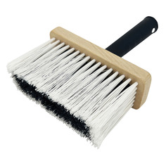 Кисть макловица искусственная щетина 140х52 мм для обойного клея и грунтов No Brand