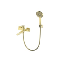 Смеситель для ванной Panta Elegant PT639010BG матовое золото