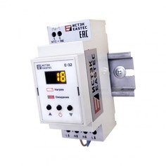 Терморегулятор Eastec E-32 DIN для теплых полов и обогревателей, белый. Для DIN-рейки