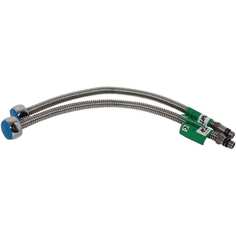 Lavita Подводка из нерж. гофр.трубы д/смесителя 1/2хМ10 гайка-штуцер HF-C800L