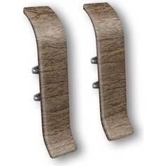 Соединитель для плинтуса IDEAL Классик 70 мм, 291 орех К-П70-С-Ф2 291 ОРХ