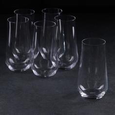 Набор стаканов для воды Alca, 480 мл, 6 шт Crystalite Bohemia