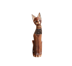 Сувенир дерево "Хитрая кошечка" 9х15х80 см Sima-Land