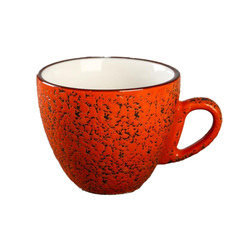 Кофейная чашка Splash, 190 мл, цвет оранжевый Wilmax