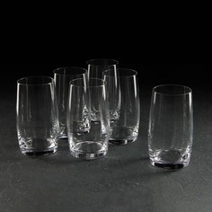 Набор стаканов для воды Pavo, стеклянный, 380 мл, 6 шт Crystalite Bohemia