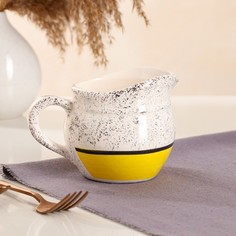 Соусник "Персия", керамика, желтый, 300 мл, Иран
