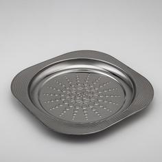 Поднос «Орион», 35?35 см, цвет серебряный No Brand