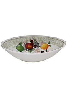 Салатник овальный Фрукты Lenardi 33 см 110353