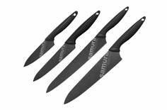 Набор из 4 кухонных ножей Samura Golf Stonewash 10B 23B 45B 85B AUS-8
