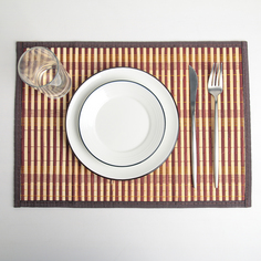 Салфетка сервировочная на стол «Кант», 45?30 см, цвет коричневый Profit