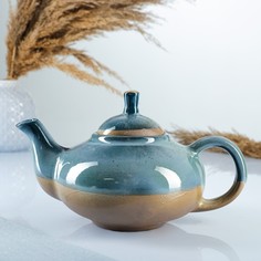 Чайник "Кроха" блю чиз, средний, 0,9 л Борисовская керамика