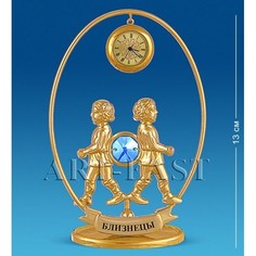 Фигурка с часами Близнецы Crystal Temptations
