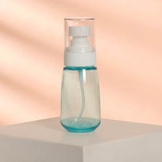 Бутылочка для хранения, с распылителем, 60 мл, цвет МИКС/белый No Brand