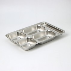 Поднос 5 секций, 33,5?23?4 см No Brand