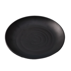 Тарелка «Чёрный Восток», d=25 см, цвет чёрный No Brand