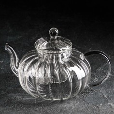 Чайник заварочный «Диана», 1 л, со стеклянным ситом No Brand
