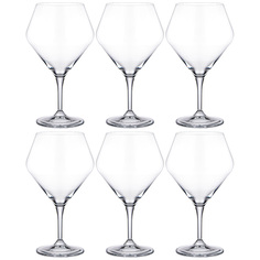 Набор бокалов для вина "gavia" из 6шт 610мл KSG-669-381 Crystalite Bohemia