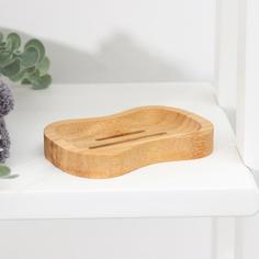 Мыльница, 1,8?11,5?8 см, бамбук No Brand