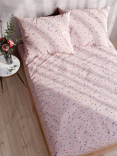 Простынь на резинке Сказка Сердечки 120х200 см