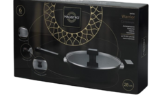 Magistro Сковорода Magistro Warrior, d=28 см, h=53 мм, пластиковая ручка, антипригарное по
