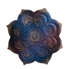 Подставка для благовоний Мандала синий ко смос, 16х2 см Хорошие сувениры