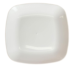 Тарелка плоская «Квадро», 22?22 см, цвет белый Alternativa