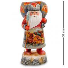 Фигурка Art East, Дед Мороз на подставке, 34 см