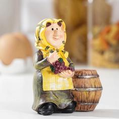 Подставка для зубочисток «Бабуля с виноградом», 9?4,5?10 см No Brand