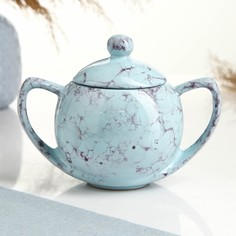 Сахарница Элегант 10х13см, 0,4л, романтика No Brand