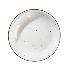 Тарелка глубокая DOTS white, 500 мл, d=20 см Porvasal