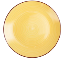 Тарелка обеденная Доляна «Морской мир», d=27 см, цвет жёлтый
