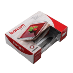 Кастрюля квадратная для запекания Borcam, 1 л Pasabahce