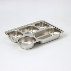 Поднос 5 секций, 28?22?4 см No Brand