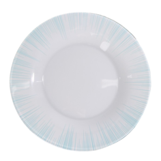 Тарелка «Фокус», d=19,5 см, цвет голубой Pasabahce