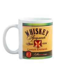 Кружка с сублимацией "Whiskey" 320 мл Дорого внимание
