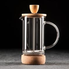 Френч-пресс «Эко cork», 350 мл No Brand