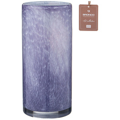 Ваза цилиндр Bronco Art collection violet 25см стекло (280-102_)